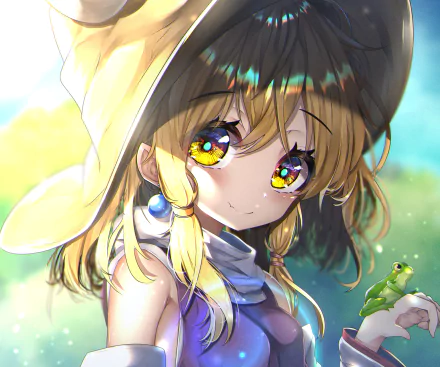 Suwako Moriya Anime Touhou HD Desktop Wallpaper | Background Image