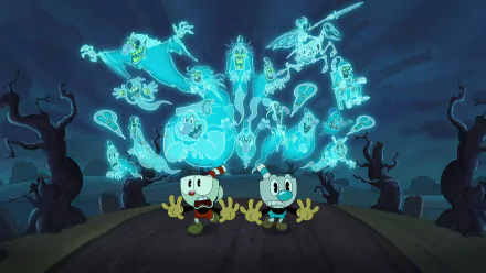 TV Show The Cuphead Show! HD Desktop Wallpaper | Background Image