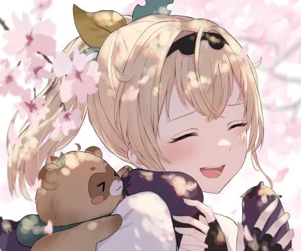 hololive Kazama Iroha Anime Virtual Youtuber HD Desktop Wallpaper | Background Image