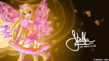 Stella (Winx Club) TV Show Winx Club HD Desktop Wallpaper | Background Image