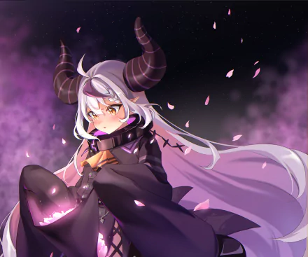 hololive La+ Darknesss (Virtual Youtuber) Anime Virtual Youtuber HD Desktop Wallpaper | Background Image