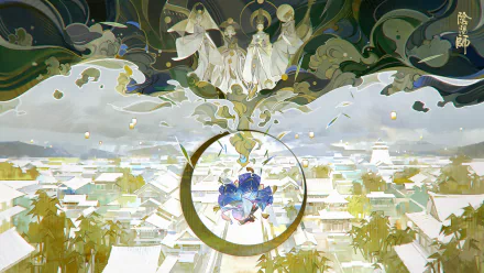 Anime Onmyoji HD Desktop Wallpaper | Background Image