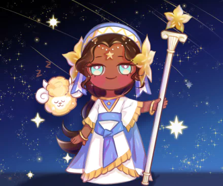 Starfruit Cookie (Cookie Run) video game Cookie Run: OvenBreak HD Desktop Wallpaper | Background Image