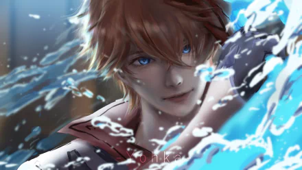 Tartaglia Childe (Genshin Impact) video game Genshin Impact HD Desktop Wallpaper | Background Image