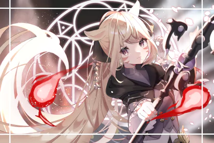 Miqo'te (Final Fantasy) video game Final Fantasy XIV HD Desktop Wallpaper | Background Image