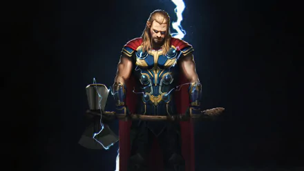 Thor movie Thor: Love and Thunder HD Desktop Wallpaper | Background Image