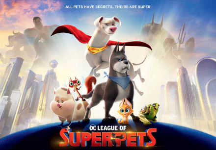movie DC League of Super-Pets HD Desktop Wallpaper | Background Image