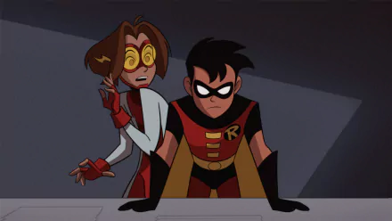 Robin (DC Comics) Tim Drake Bart Allen Impulse (DC Comics) TV Show The New Batman Adventures HD Desktop Wallpaper | Background Image