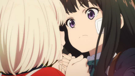 Chisato Nishikigi Takina Inoue Rikorisu Rikoiru Anime Lycoris Recoil HD Desktop Wallpaper | Background Image
