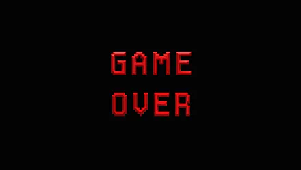 typography video game game over HD Desktop Wallpaper | Background Image