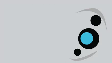 An HD wallpaper featuring Aron, a steel Pokémon from the anime series Pokémon. The design showcases a minimalist background with bold shapes and colors.