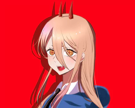 Power (Chainsaw Man) Anime Chainsaw Man HD Desktop Wallpaper | Background Image