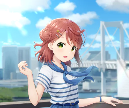 Ayumu Uehara Anime Love Live! Nijigasaki High School Idol Club HD Desktop Wallpaper | Background Image
