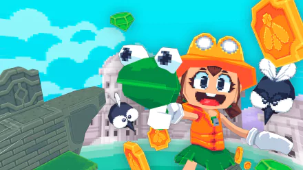 video game Frogun HD Desktop Wallpaper | Background Image