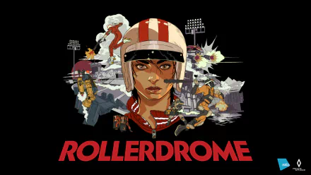 video game Rollerdrome HD Desktop Wallpaper | Background Image