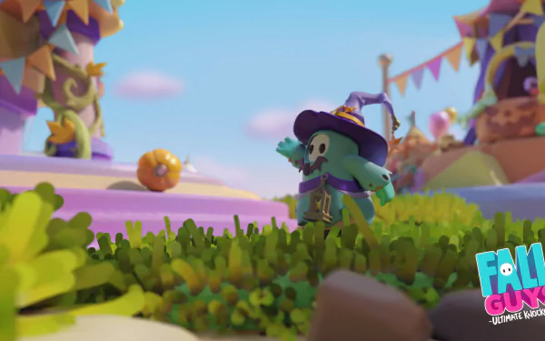 Download Video Game Fall Guys HD Wallpaper