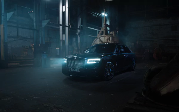 vehicle Rolls-Royce Black Badge Ghost HD Desktop Wallpaper | Background Image