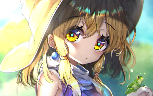 Suwako Moriya Anime Touhou HD Desktop Wallpaper | Background Image