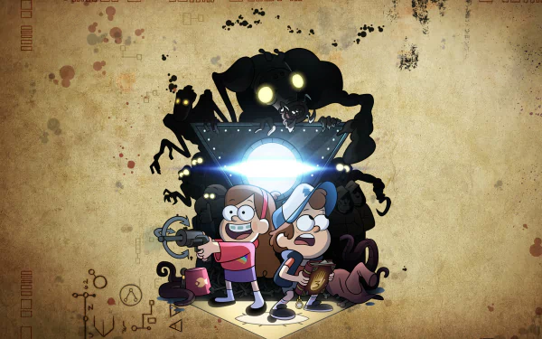TV Show Gravity Falls Dipper Pines Mabel Pines HD Desktop Wallpaper | Background Image