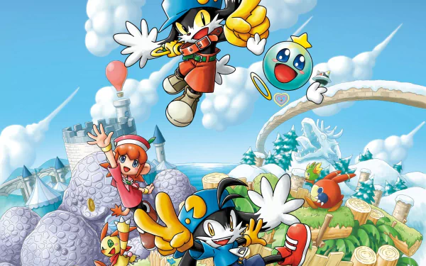 video game Klonoa: Phantasy Reverie Series HD Desktop Wallpaper | Background Image
