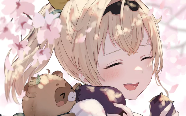 hololive Kazama Iroha Anime Virtual Youtuber HD Desktop Wallpaper | Background Image