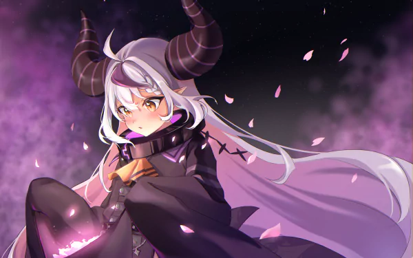 hololive La+ Darknesss (Virtual Youtuber) Anime Virtual Youtuber HD Desktop Wallpaper | Background Image