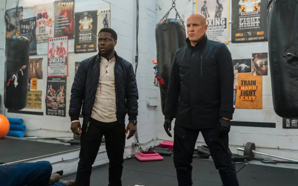 Kevin Hart Woody Harrelson movie The Man From Toronto HD Desktop Wallpaper | Background Image