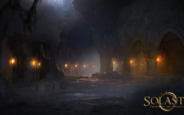 video game Solasta: Crown of the Magister HD Desktop Wallpaper | Background Image