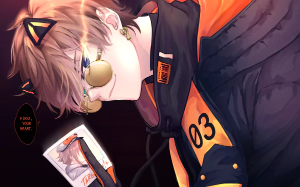 Noctyx Alban Knox Anime Virtual Youtuber HD Desktop Wallpaper | Background Image