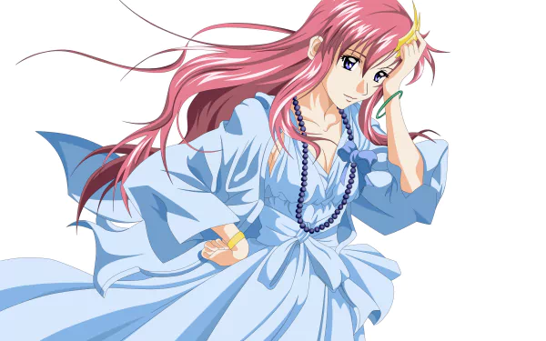 Lacus Clyne Anime Mobile Suit Gundam Seed HD Desktop Wallpaper | Background Image