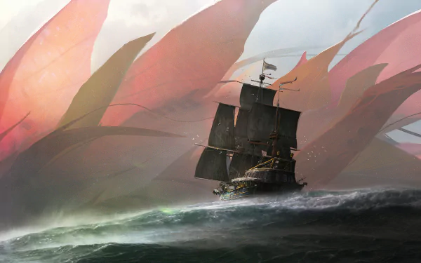 movie The Sea Beast HD Desktop Wallpaper | Background Image