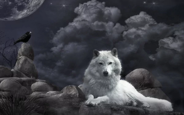 Animal wolf HD Desktop Wallpaper | Background Image