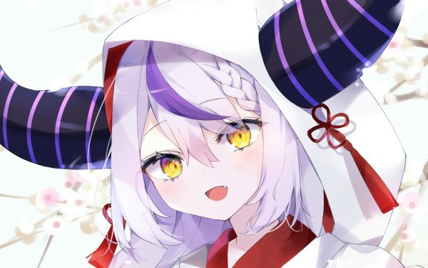Anime Virtual Youtuber La+ Darknesss Hololive HD Wallpaper | Background Image