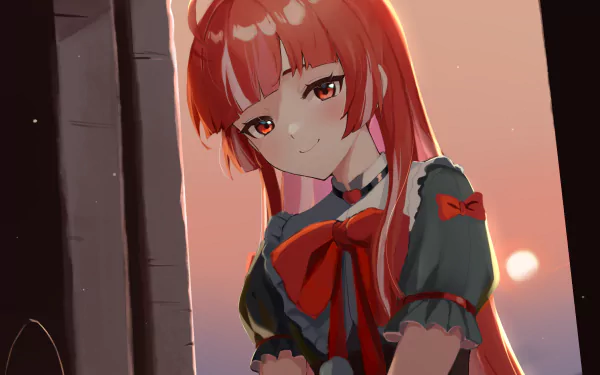 Kureiji Ollie Anime Virtual Youtuber HD Desktop Wallpaper | Background Image