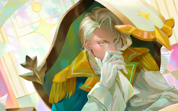 Clotted Cream Cookie (Cookie Run) video game COOKIE RUN: KINGDOM HD Desktop Wallpaper | Background Image