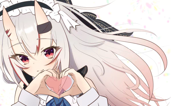 hololive Nakiri Ayame Anime Virtual Youtuber HD Desktop Wallpaper | Background Image