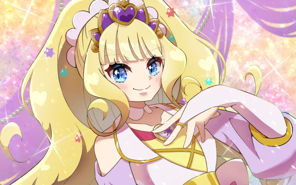 Kasai Amane Cure Finale Anime Delicious Party Precure HD Desktop Wallpaper | Background Image