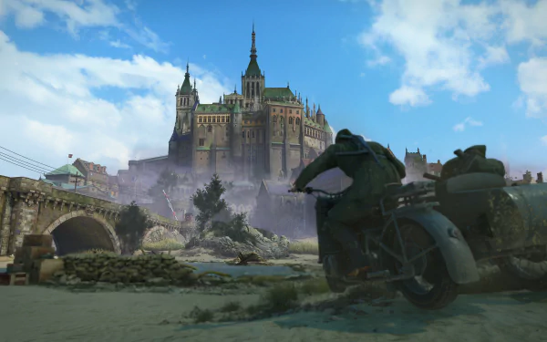 video game Sniper Elite 5 HD Desktop Wallpaper | Background Image