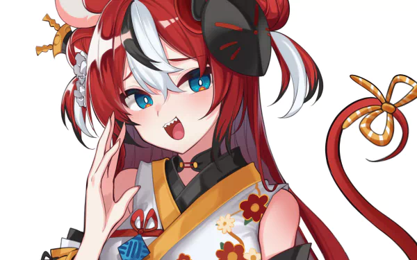 hololive Hakos Baelz Anime Virtual Youtuber HD Desktop Wallpaper | Background Image