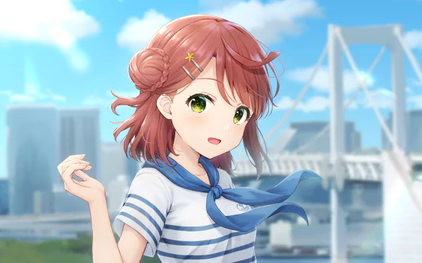 Ayumu Uehara Anime Love Live! Nijigasaki High School Idol Club HD Desktop Wallpaper | Background Image