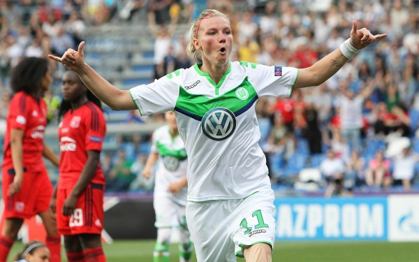 Sports Alexandra Popp Soccer Player VfL Wolfsburg HD Wallpaper | Background Image