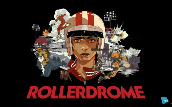 video game Rollerdrome HD Desktop Wallpaper | Background Image