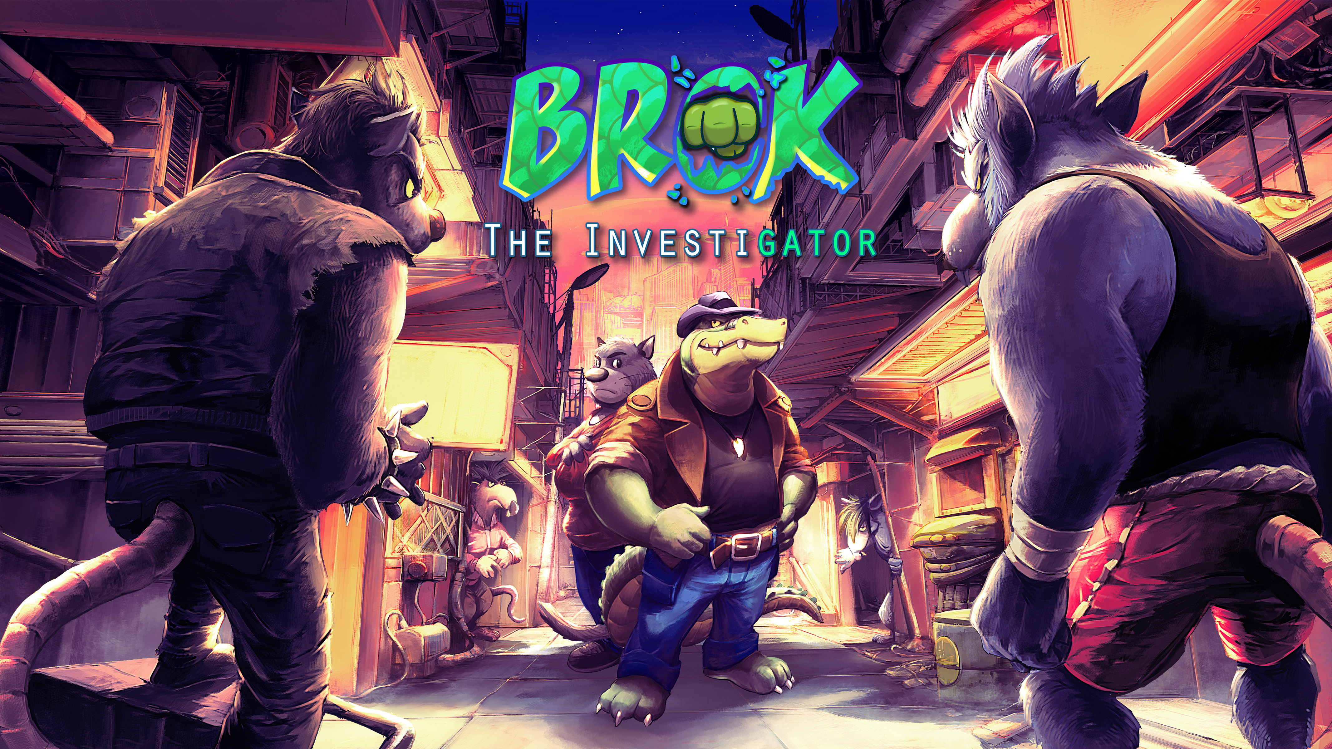 Video Game BROK the InvestiGator HD Wallpaper | Background Image