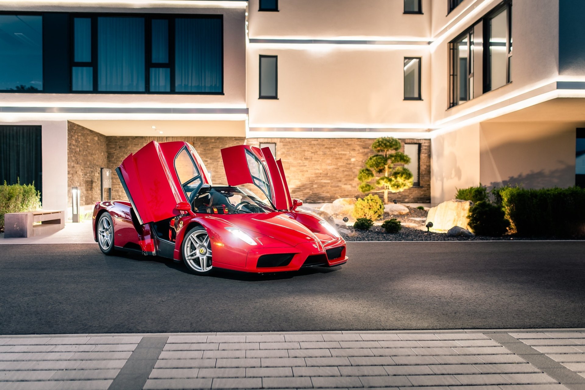 Download Vehicle Ferrari Enzo HD Wallpaper