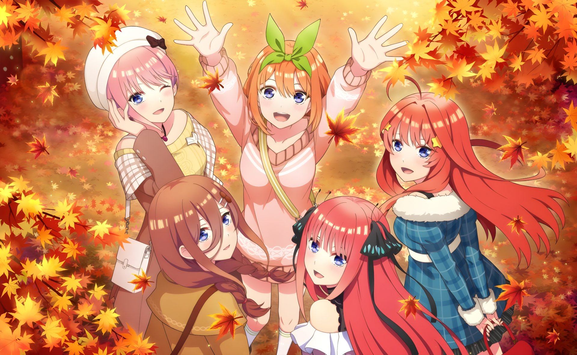 The Quintessential Quintuplets - Ichika , Nino , Miiku , Yotsuba & Itsuki