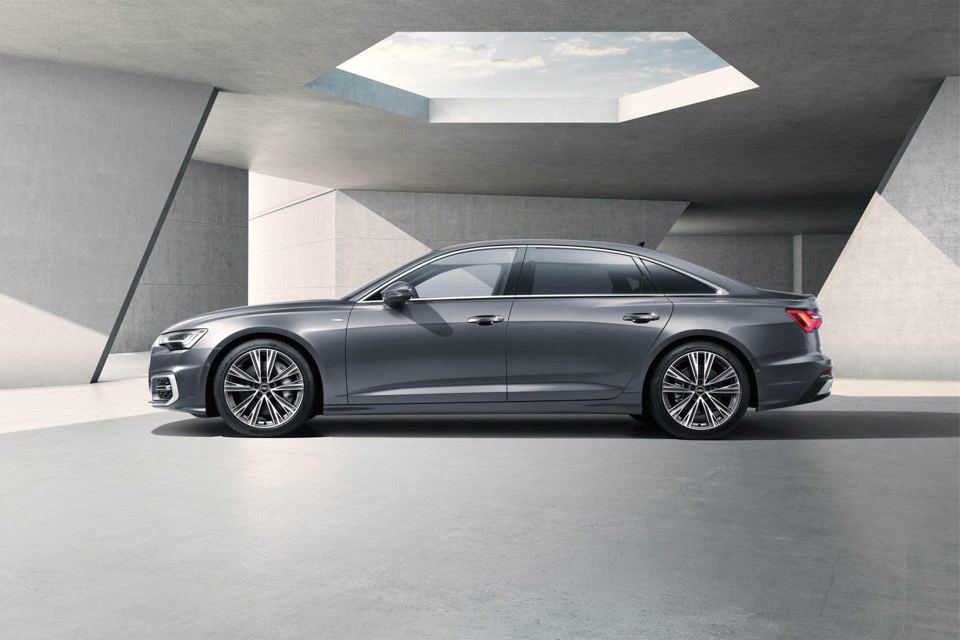 Download Vehicle Audi A6 4k Ultra HD Wallpaper