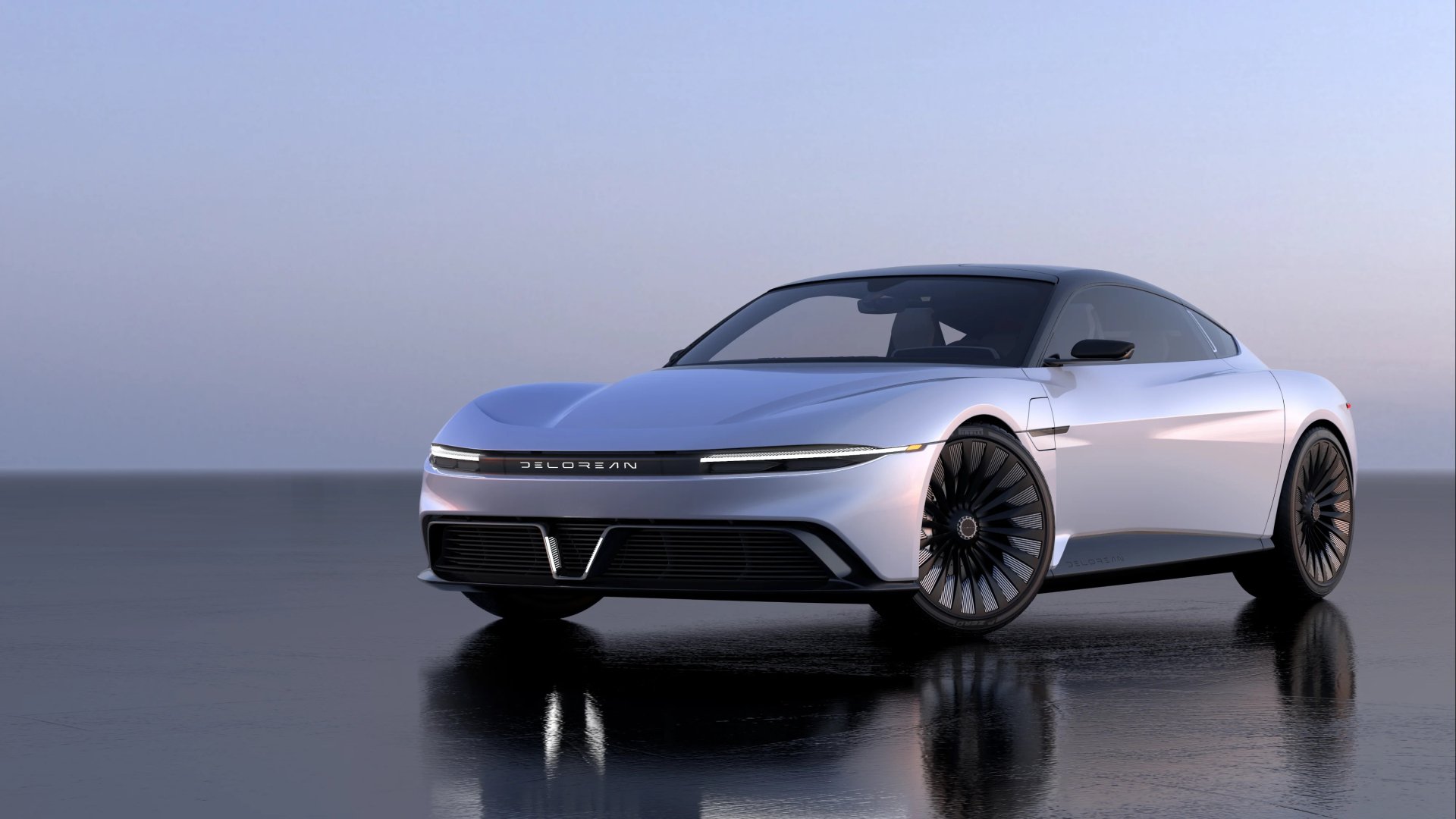 Download Vehicle DeLorean Alpha5 4k Ultra HD Wallpaper