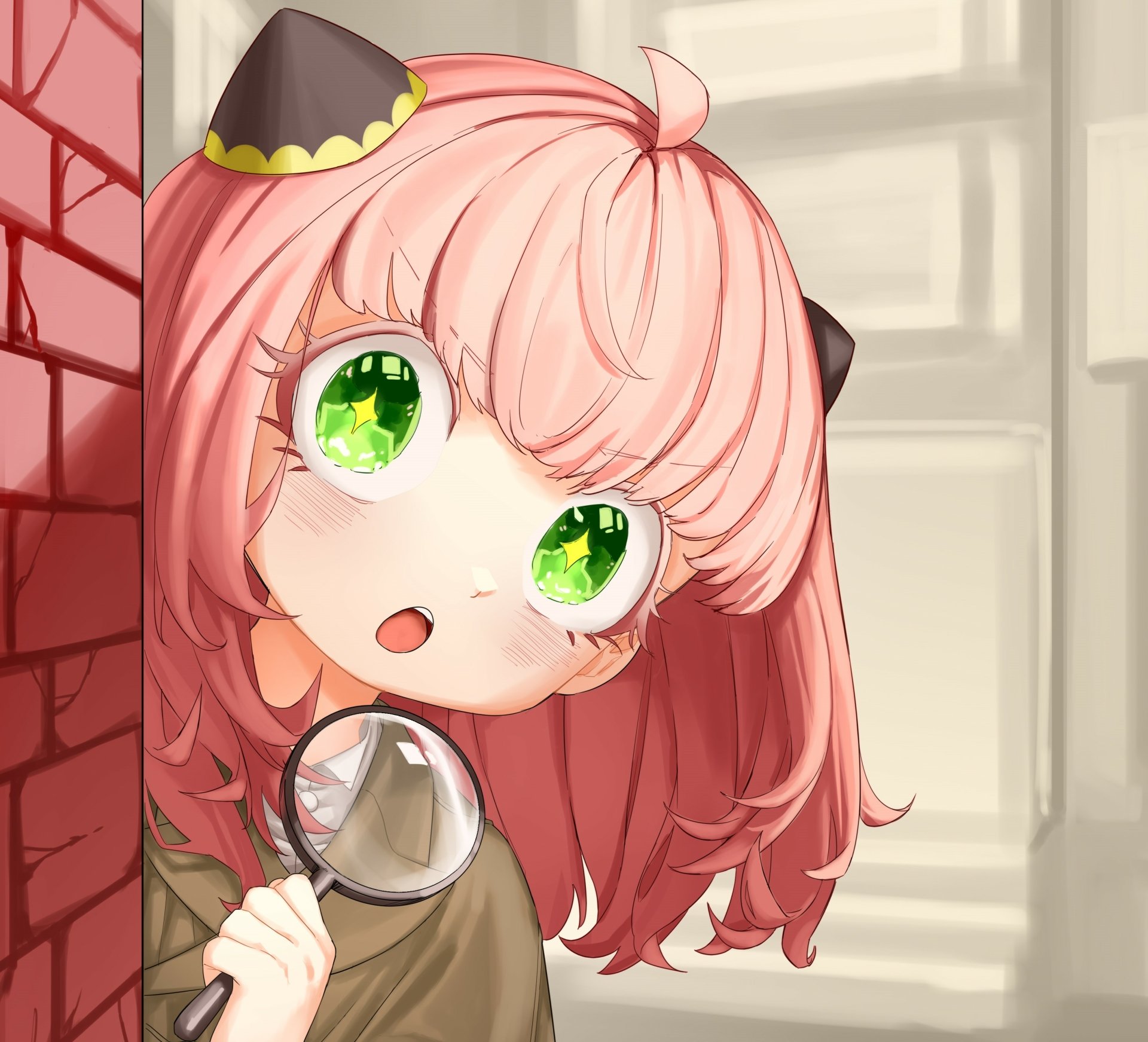 Download Anya Forger Anime Spy X Family HD Wallpaper by 夜里一抹紫