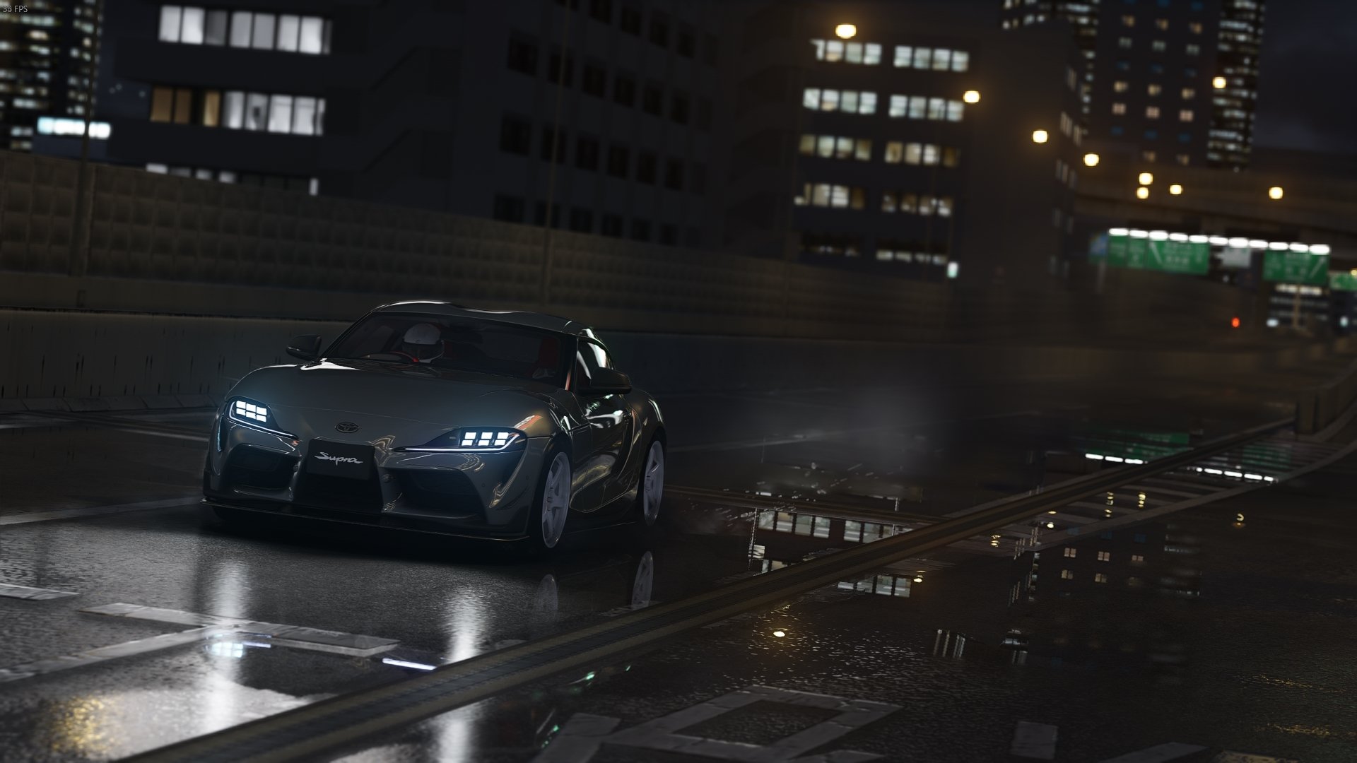 Assetto Corsa Supra A90 Japan Streets by Wildart89