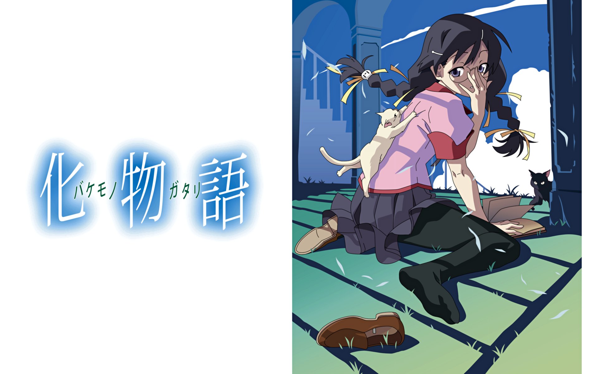 Download Tsubasa Hanekawa Anime Monogatari (Series) HD Wallpaper
